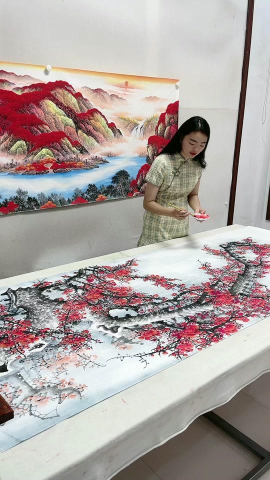 小菲国画