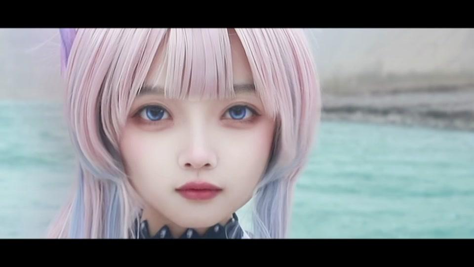 原神 #薄樱初绽时 【原神cos】50秒让你爱上心海～视频时长:54秒2022