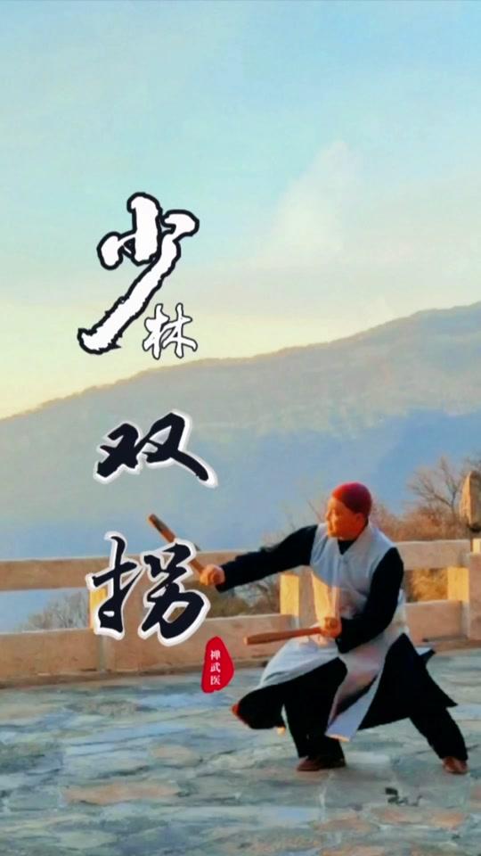 少林双拐,师徒日常#释德建 #少林禅武医 #功夫 #传统武术 #修行视频时