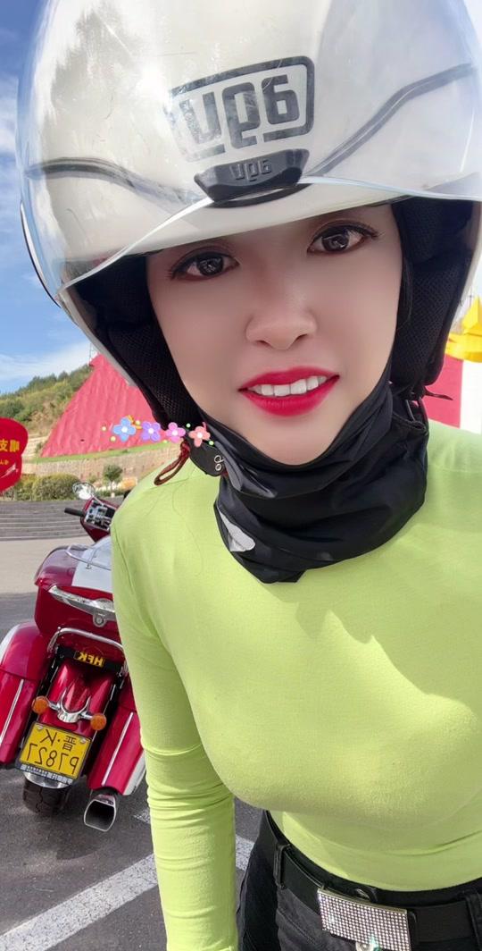 女骑士陈橙骑行中国